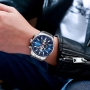 خرید ساعت مچی مردانه کارن مدل 8351 نقره ای-آبی (کورن واتچ CURREN WATCH
